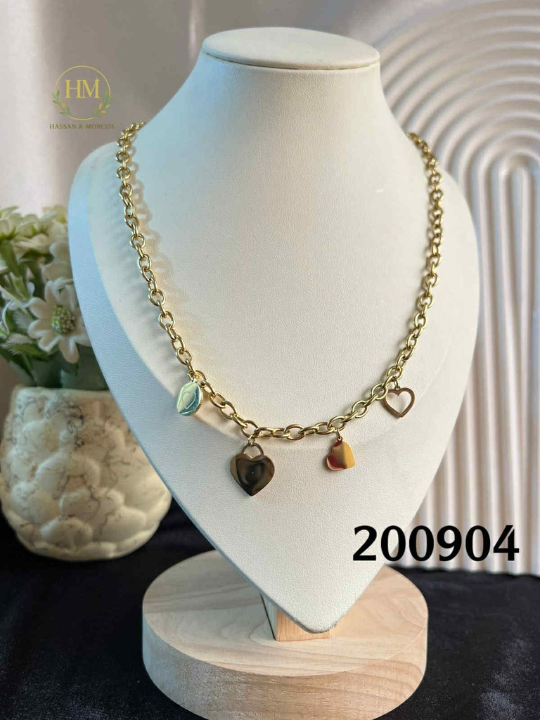 كوليه قلوب حلقات xp 200904