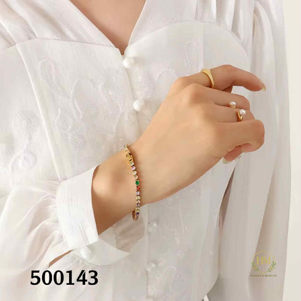 500143انسيال تنس مربع الوان بلاتين جولد
