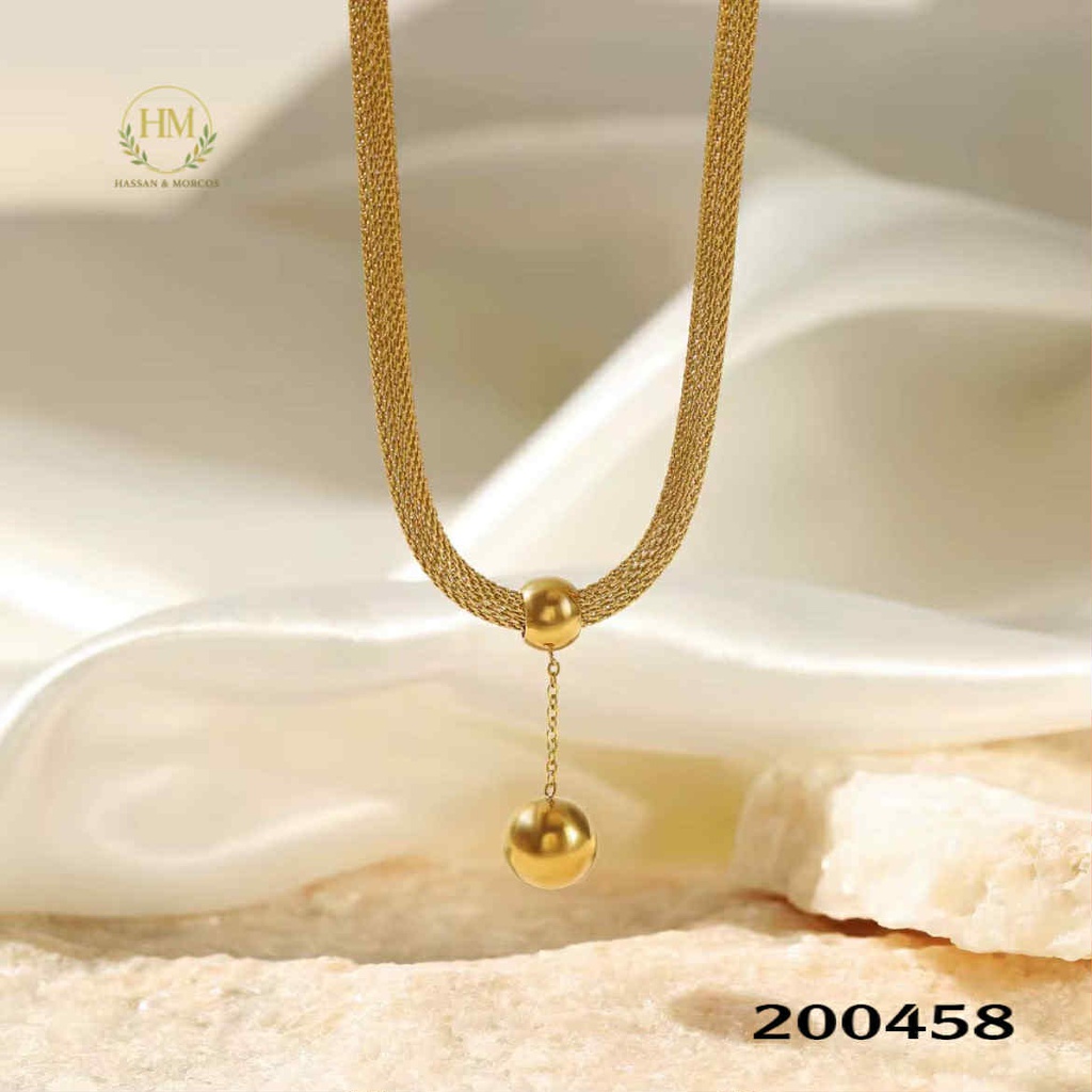 سلسله ضهر حيه جولد حمصه عيار 316 / 45 س 200458