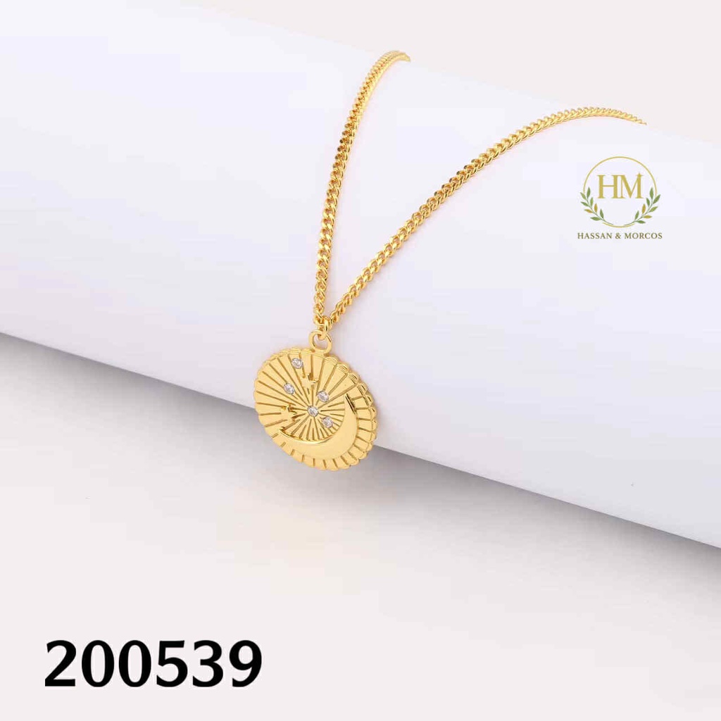 كوليه هلال فصوص  عيار 316\200539