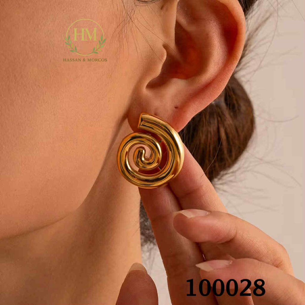 100028حلق شكل حلزوني  استانلس عيار 316