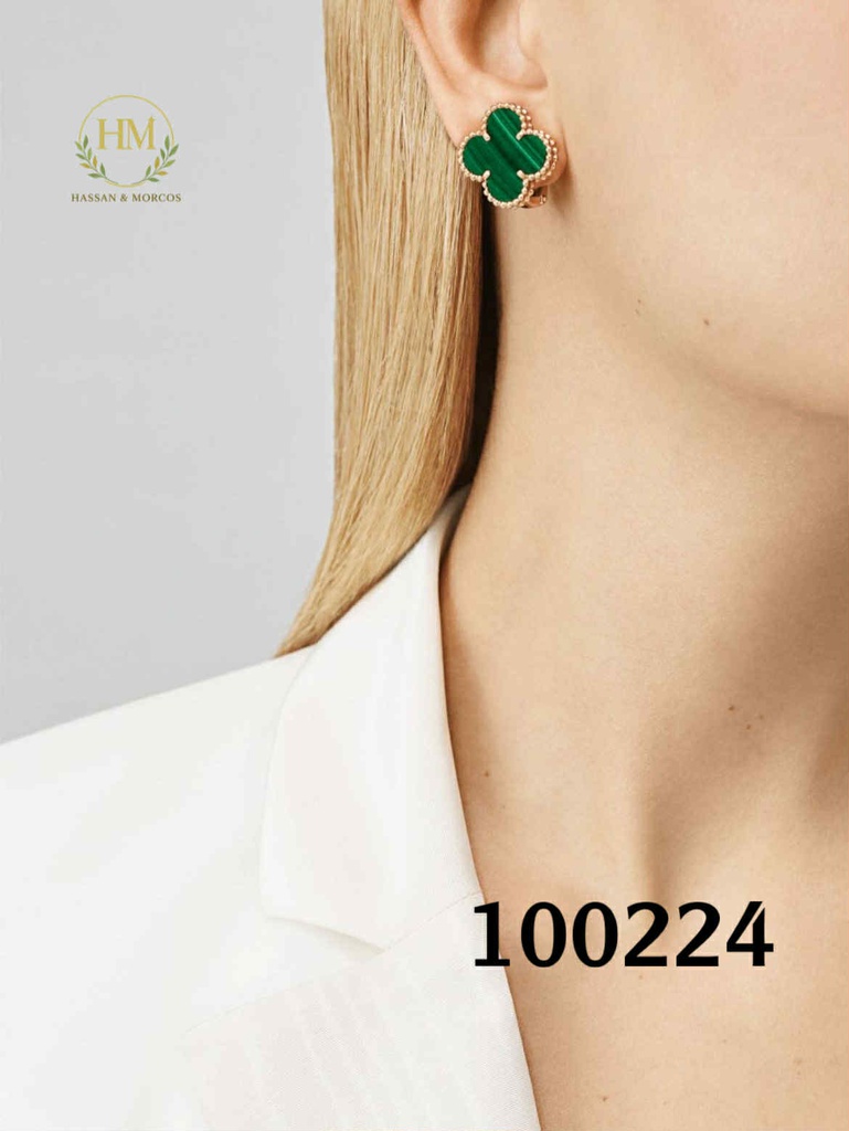 100224حلق فان اخضر  استانلس عيار 316