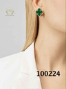 100224حلق فان اخضر  استانلس عيار 316
