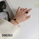 500263انسيال  جنزير مربع اسود استانلس عيار 316