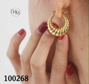 100268حلق  كرواسون استانلس عيار 316