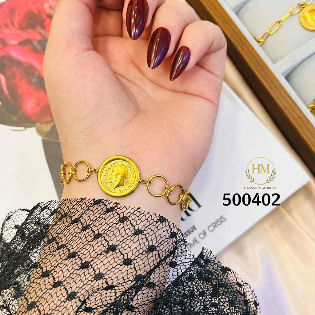 500402انسيال  كوين استانلس عيار 316  جولد 