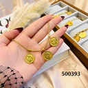 500393انسيال كوينز  استانلس عيار 316  جولد 