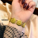 500403انسيال كوين  استانلس عيار 316  جولد 