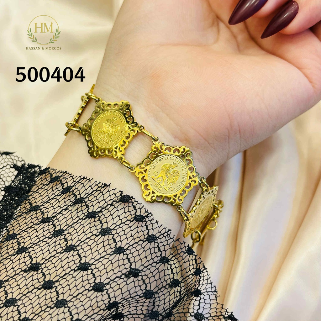 500404انسيال كوين  استانلس عيار 316  جولد 