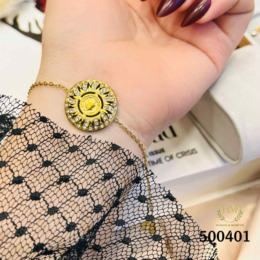 500401انسيال كوين  استانلس عيار 316  جولد 