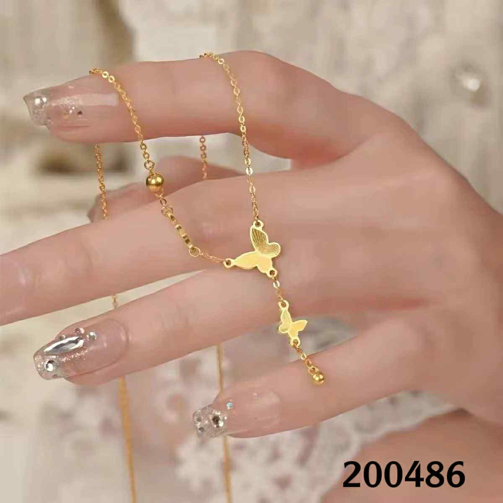 كوليه فراشات  عيار 316\200486
