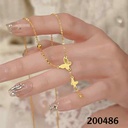 كوليه فراشات  عيار 316\200486