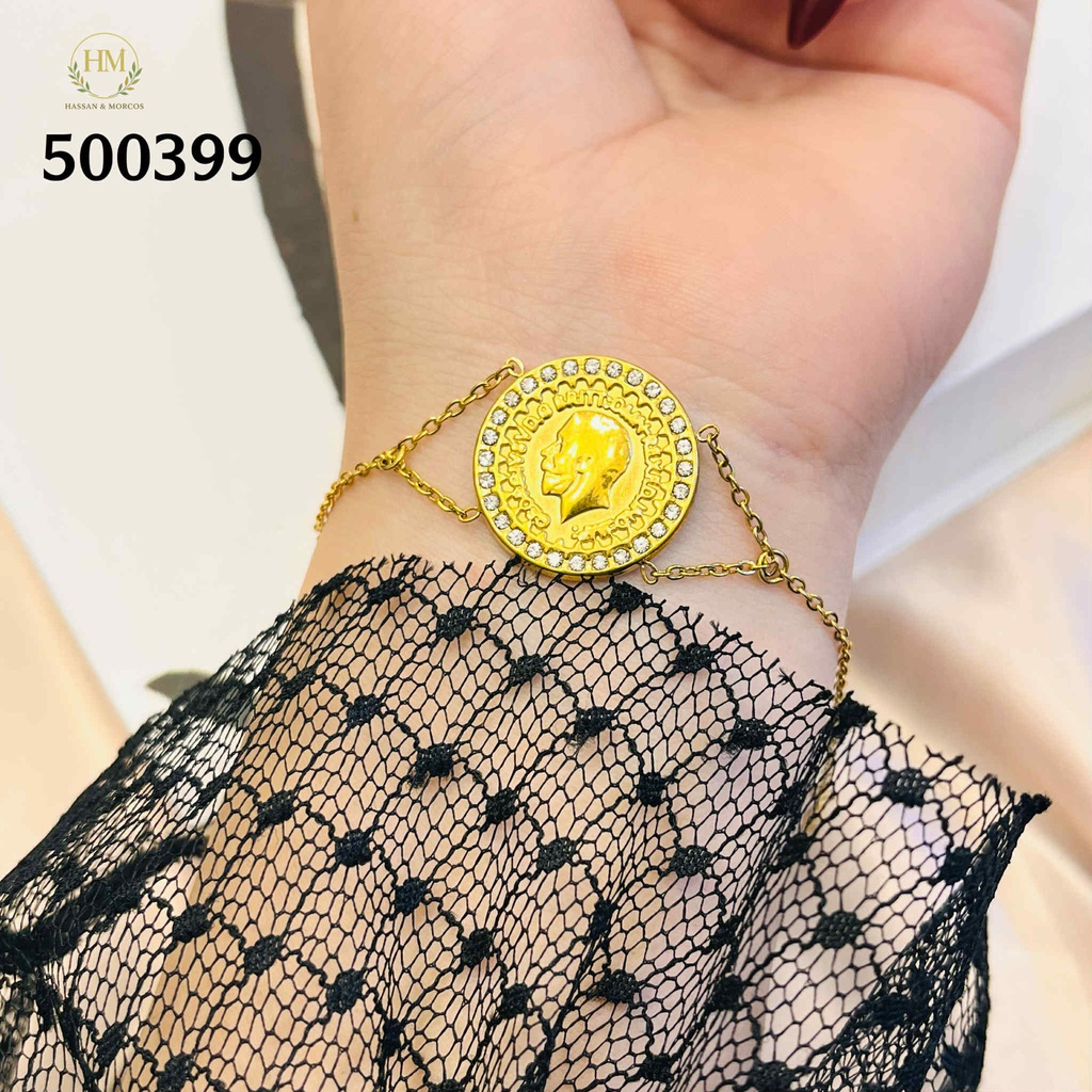 500399انسيال كوين  استانلس عيار 316  جولد 