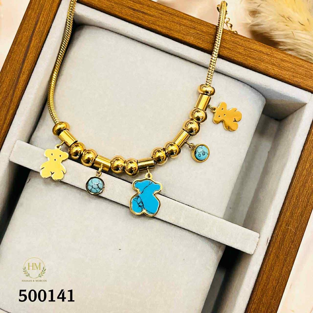 500141انسيال العاب تركوازاستانلس عيار 316