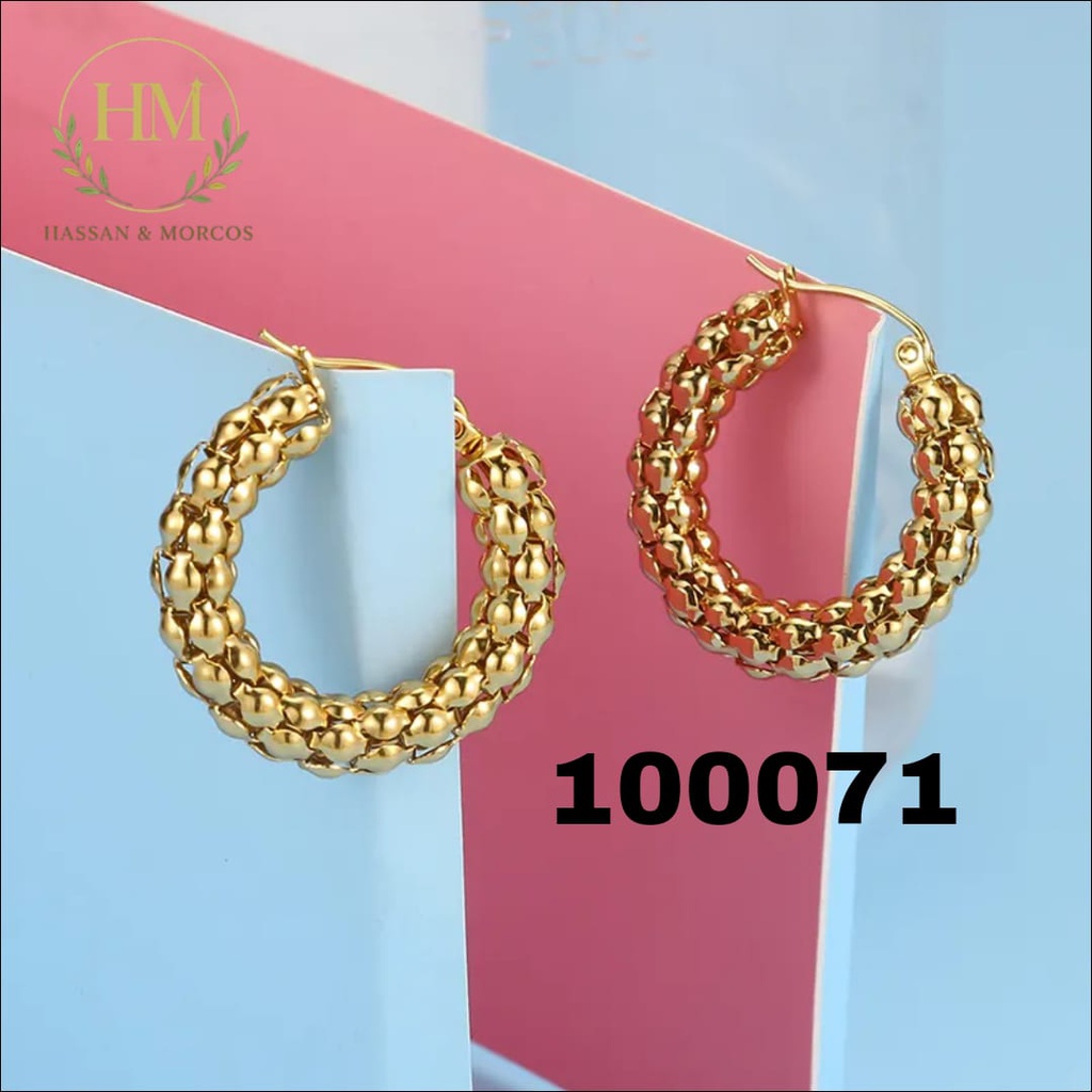 100071حلق دايره عش النحل  استانلس عيار 316