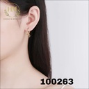 100263حلق نصف هلال  استانلس عيار 316