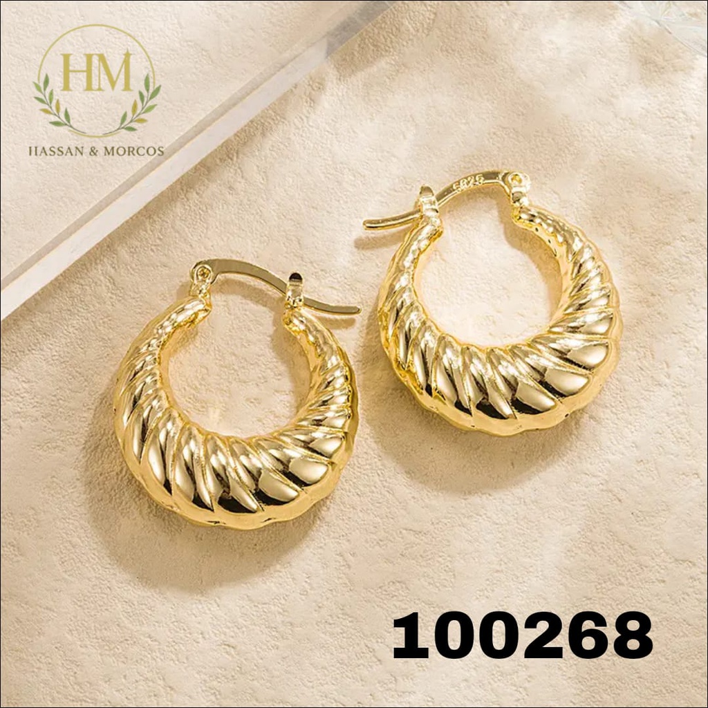 100268حلق  كرواسون استانلس عيار 316