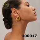100017حلق عقده مزدوجه  استانلس عيار 316