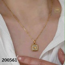 كوليه مربع صدف فراشه  عيار 316\200561