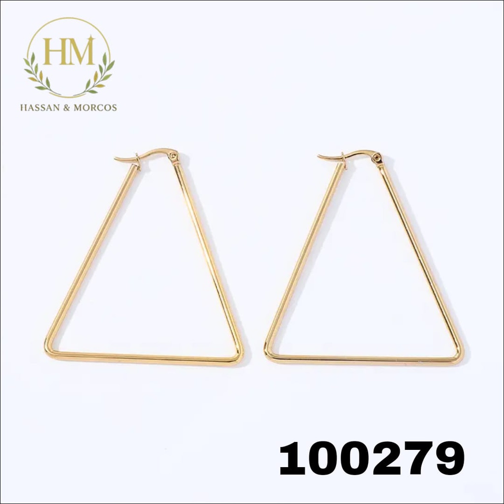 100279حلق مثلث  استانلس عيار 316