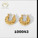 100043حلق كرواسون استانلس عيار 316