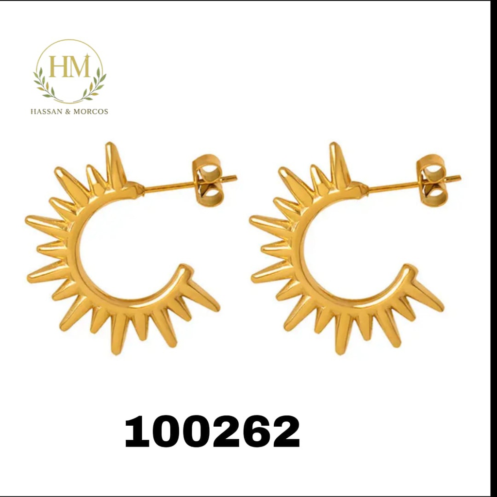 100262حلق نصف شمس  استانلس عيار 316
