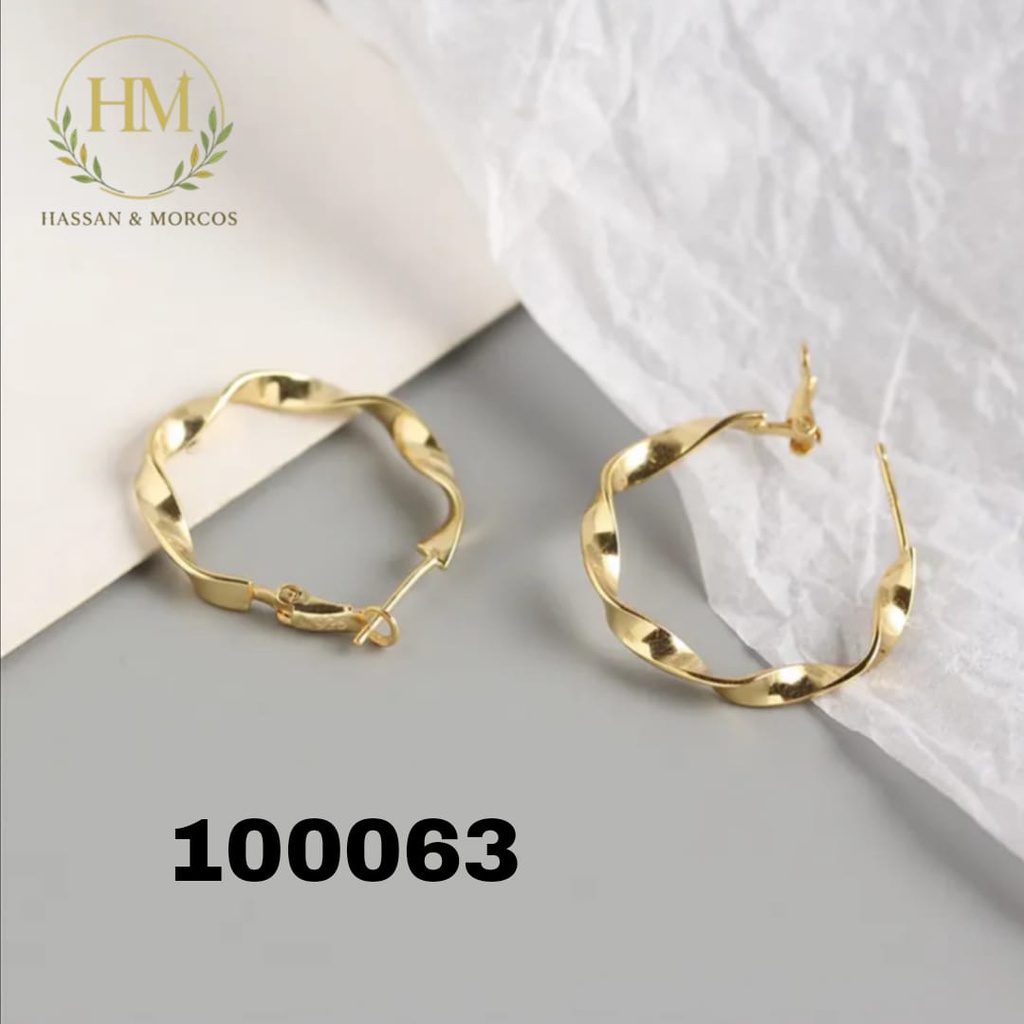 100063حلق دايره معرجه  استانلس عيار 316