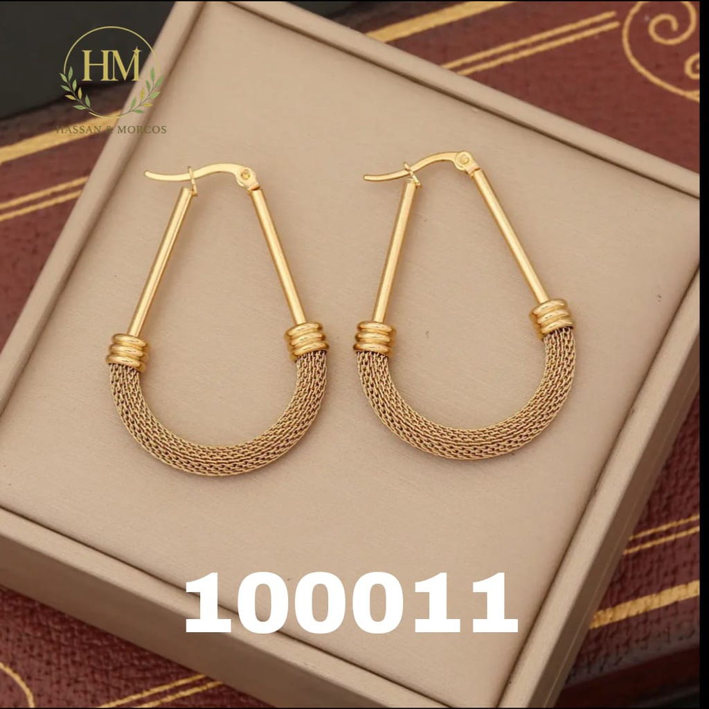 100011حلق  نصف دايره مبروم استانلس عيار 316