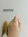 300122خاتم صدف ابيض  استانلس عيار316