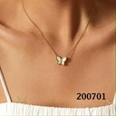 200701سلسله فراشه صدف ابيض استانليس عيار 316 / 45 س