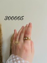 300005خاتم  لولي استانلس عيار316