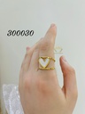 300030خاتم  قلب استانلس عيار316