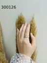 300126خاتم دواير صدف  استانلس عيار316