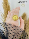 300039خاتم كوين  استانلس عيار316