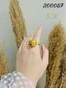 300087خاتم  دمعه فصوص ولولي استانلس عيار316