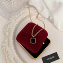 كوليه مربع اسود  عيار 316\200488