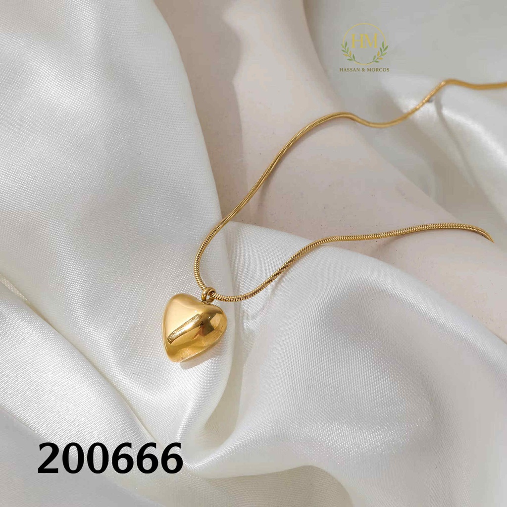 كوليه قلب زينات  عيار 316\200666