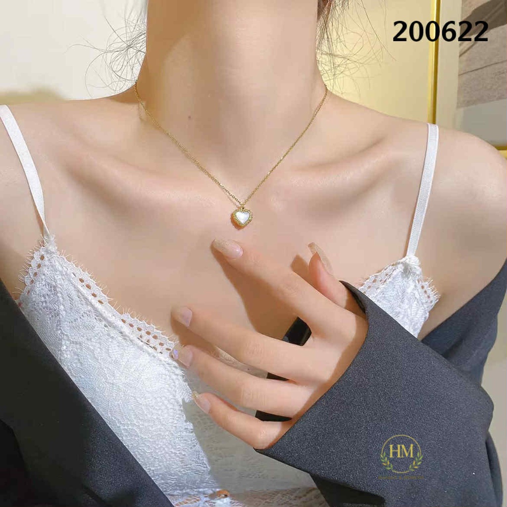 كوليه قلب ابيض عيار 316\200622