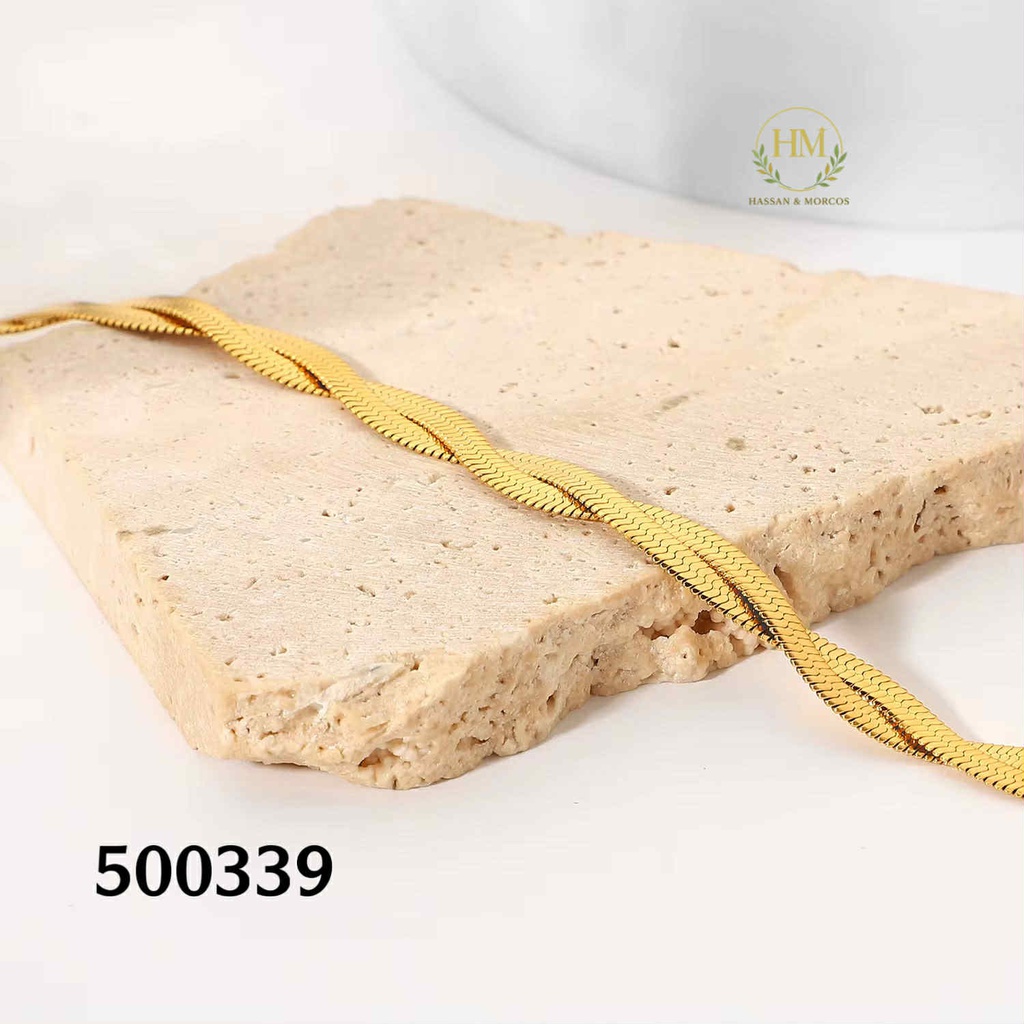 500339انسيال ضهر حيه مضفر  استانلس عيار 316