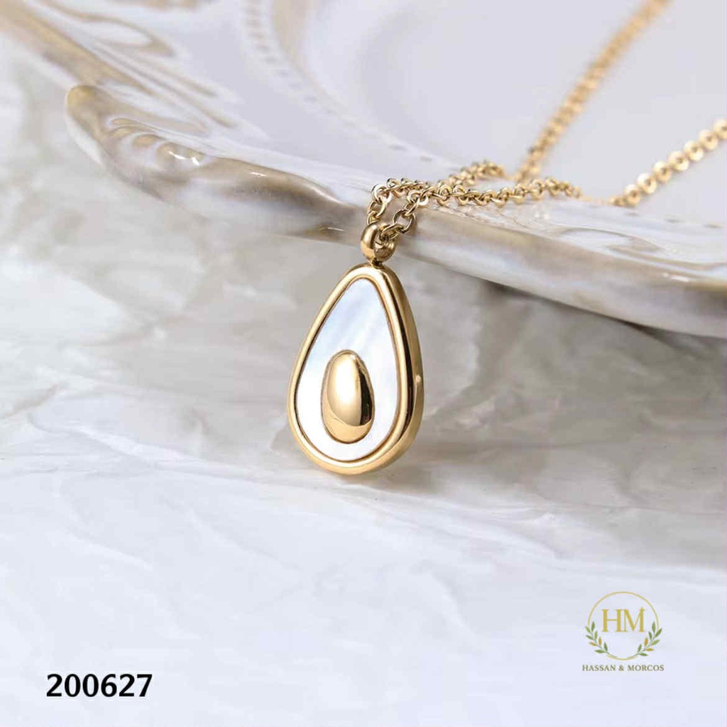 كوليه افوكادو صدف  عيار 316\200627