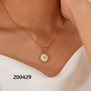 كوليه قلب مدور  عيار 316\200429