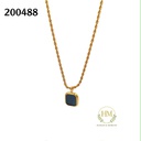 كوليه مربع اسود  عيار 316\200488