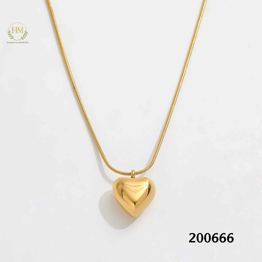 كوليه قلب زينات  عيار 316\200666