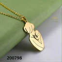 200798سلسله جولد علي شكل حنيه الام لابنها عيار 316 / 45 س