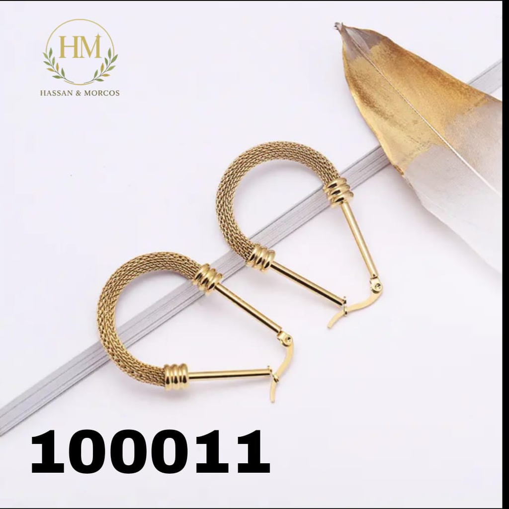 100011حلق  نصف دايره مبروم استانلس عيار 316
