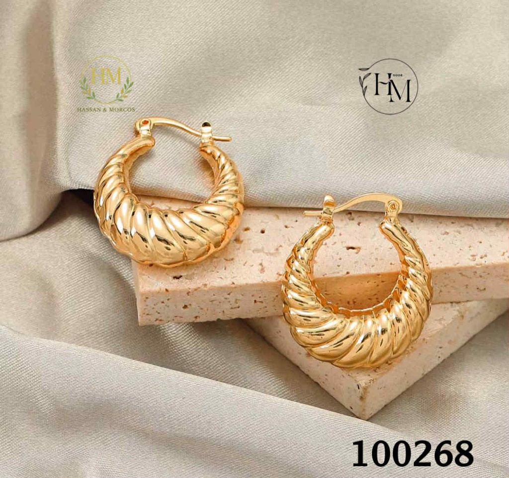 100268حلق  كرواسون استانلس عيار 316