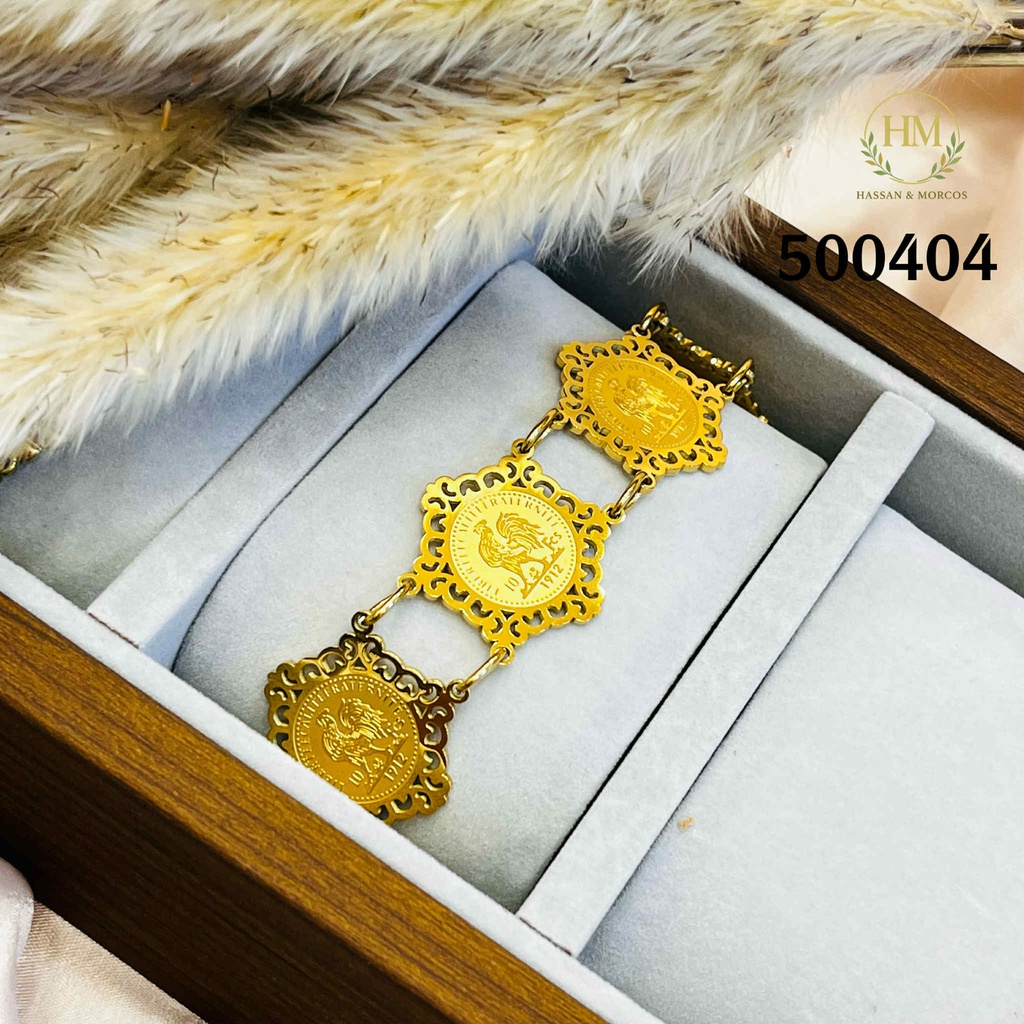 500404انسيال كوين  استانلس عيار 316  جولد 