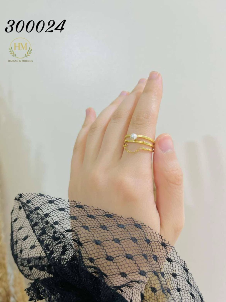 300024خاتم  دلايه استانلس عيار316