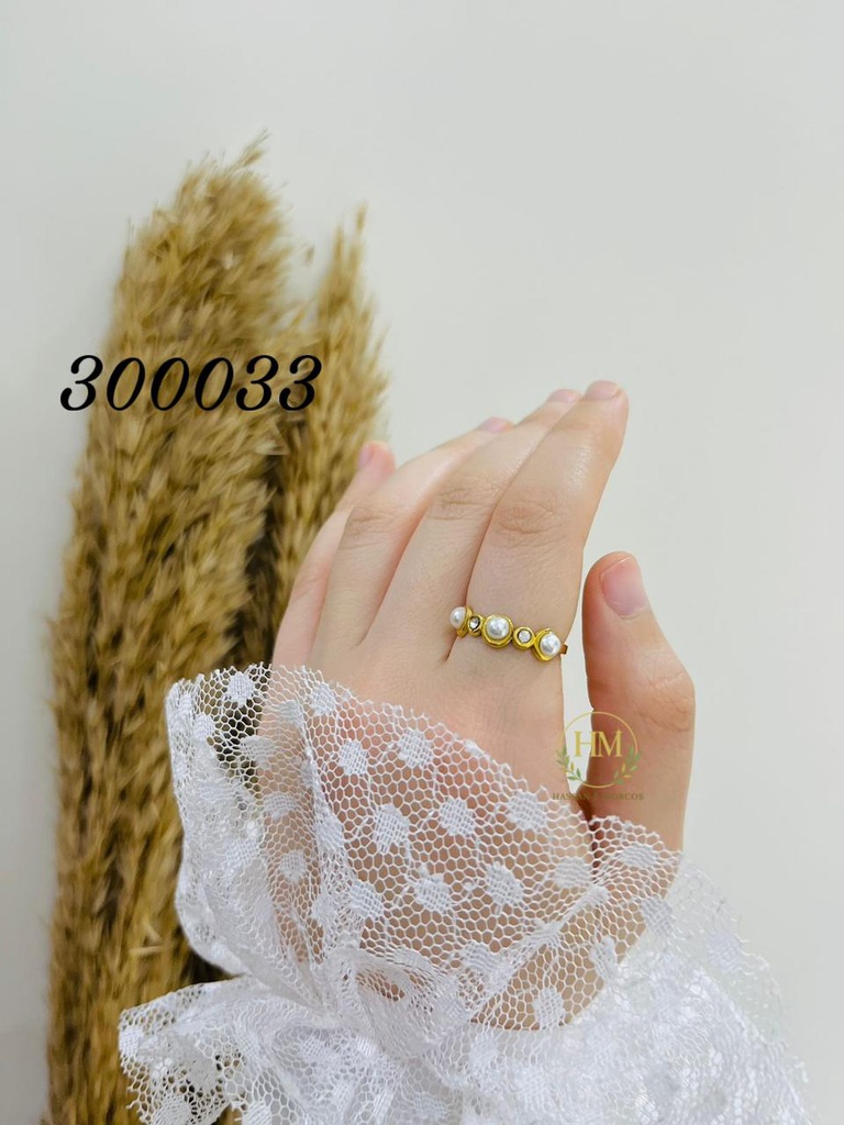 300033خاتم لولي  استانلس عيار316