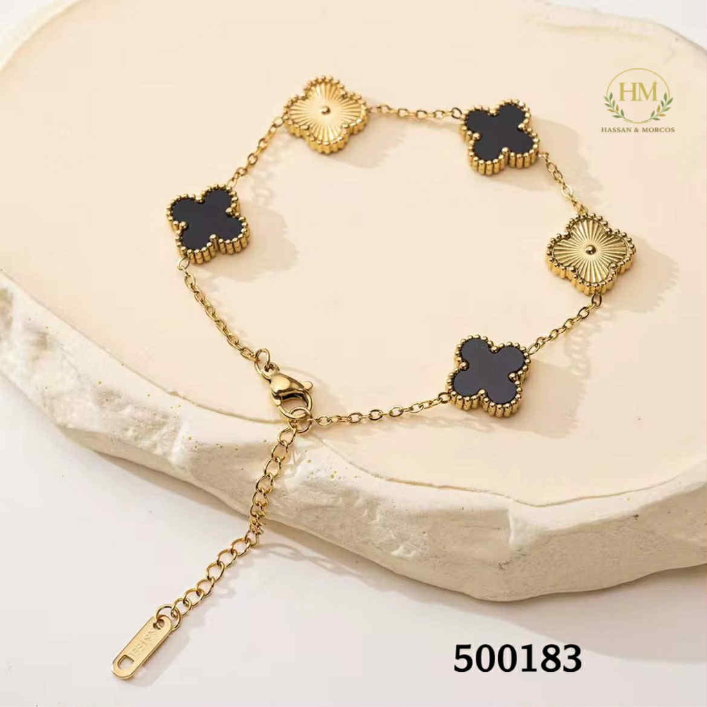500183انسيال جولد في اسود  استانلس عيار 316